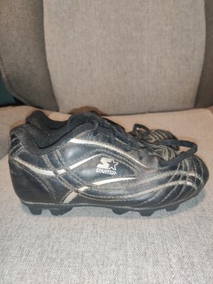 Starter Soccer Baseball Softball Cleats Boys Girl Youth Size 12 Unisex Black