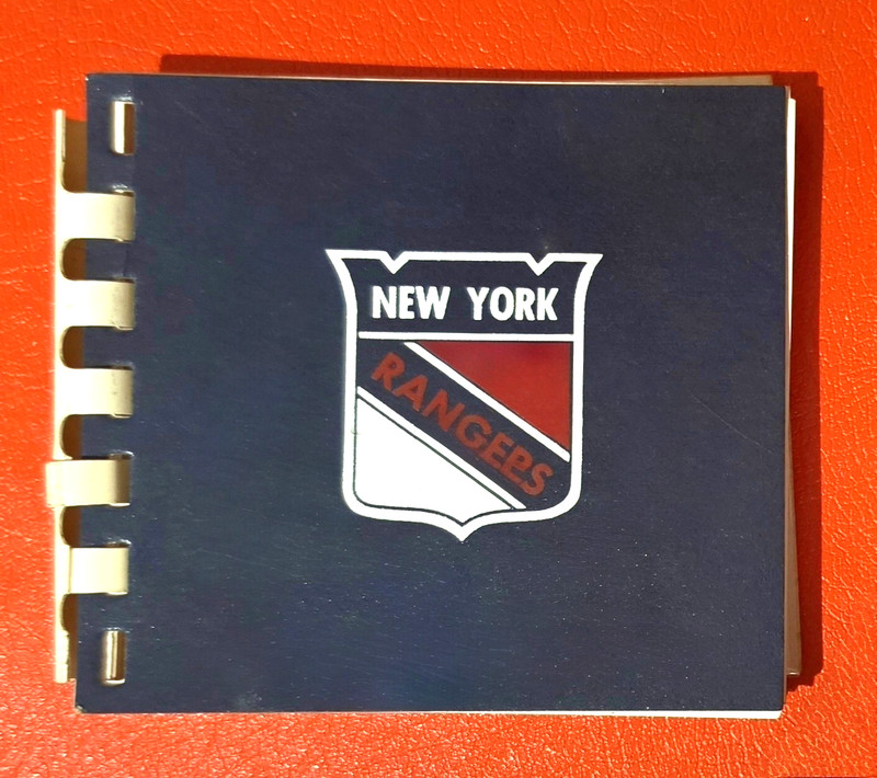 NHL HOCKEY New York Ranger PHOTO BOOK  & Schedule 1965-66