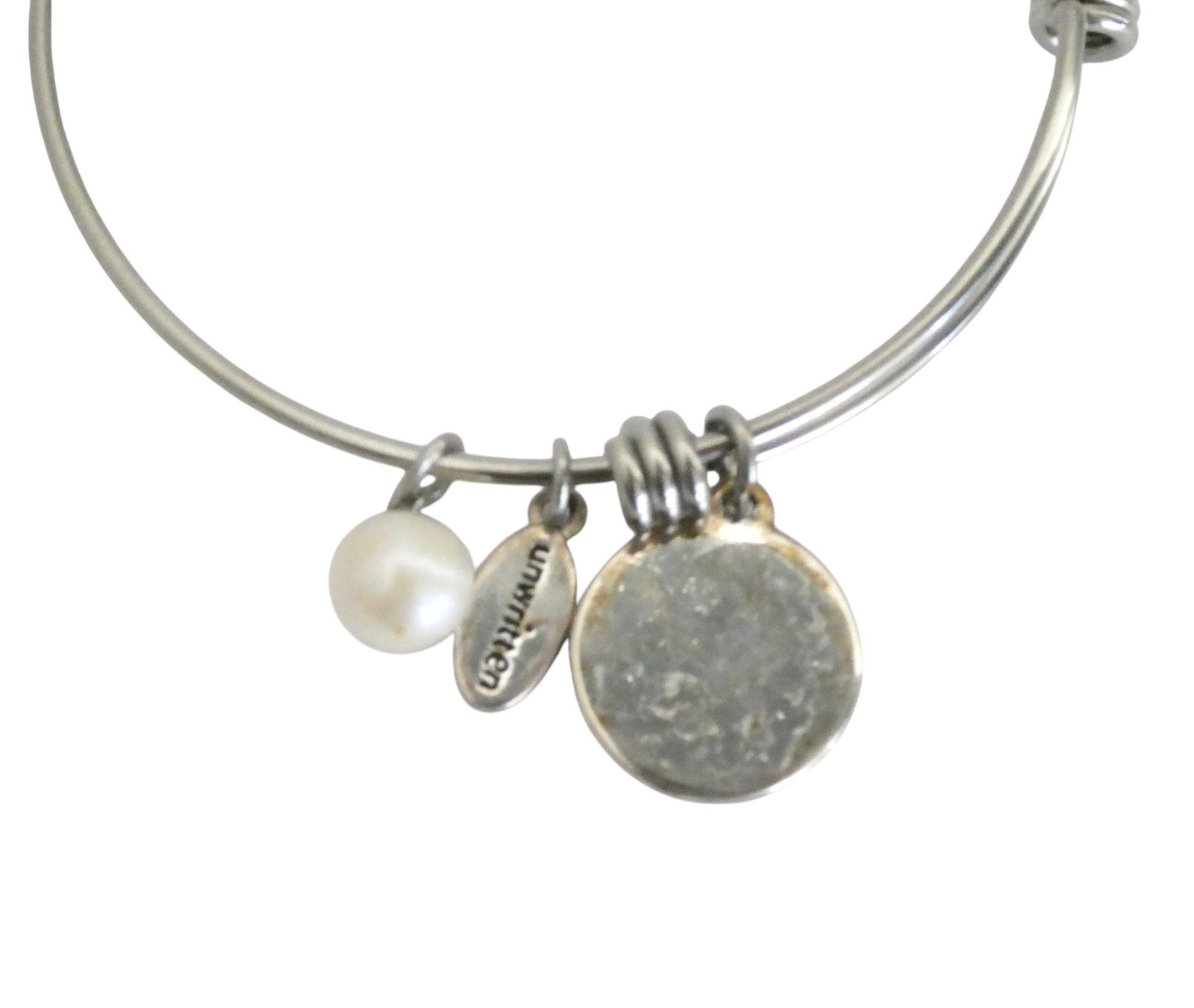 UNWRITTEN Initial K expandable bangle bracelet - image 4