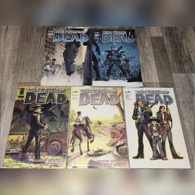 Rare The Walking Dead 1 2 3 4 5 NM MX Variant Key 1st App Robert Kirkman Foreign