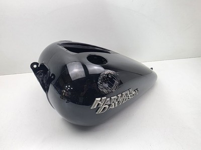 04-17 Harley David Dyna Wide Glide FXDWG Gas Fuel Tank Vivid Black