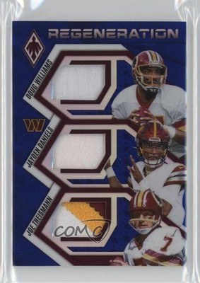 2025 Phoenix Regeneration Blue Jayden Daniels Doug Williams Joe Theismann 1fm1