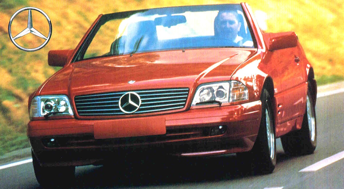 MERCEDES BENZ 500SL/500 SL SPEC SHEET/Brochure:1989,.. | eBay