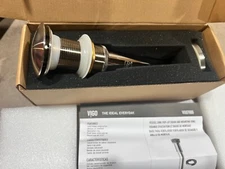 Vigo VG07000MG Push Button Pop-Up Sink Drain without Overflow, Matte Gold