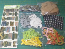 Craft  Scrapbook Alphabet Letters