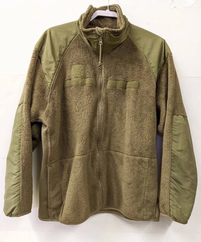 US Military Cold Weather Gen III Polartec Fleece Jacket Coyote Brown Large