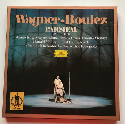 5 LP-Box Wagner PARSIFAL Boulez | sehr gut (B307)