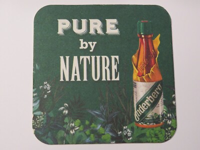 Spirituosen Untersetzer Underberg: A Bitter Mit Kräuter Aus 43 Länder ~ Pure Art