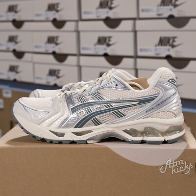 ASICS Gel-Kayano 14 Birch Dark Pewter 1201A019-200 Men's | eBay