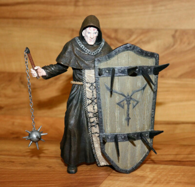 Resident evil 4 ILLUMINADOS MONKS Monk Schild Shield Action Figure Figur Neca 