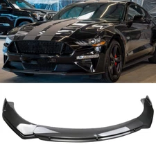 Front Bumper Lip Splitter Spoiler Body Kit Carbon Fiber For Ford 05-09