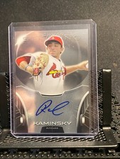 Robert Kaminsky 2013 Bowman Sterling Prospect Auto - Cardinals