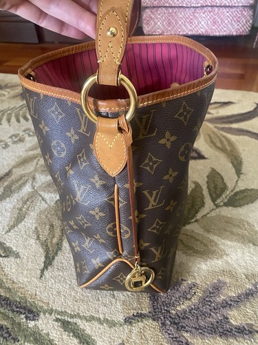 Authentic Louis Vuitton Delightful Monogram PM Pivoine (red lining) - 第 11/24 張圖片