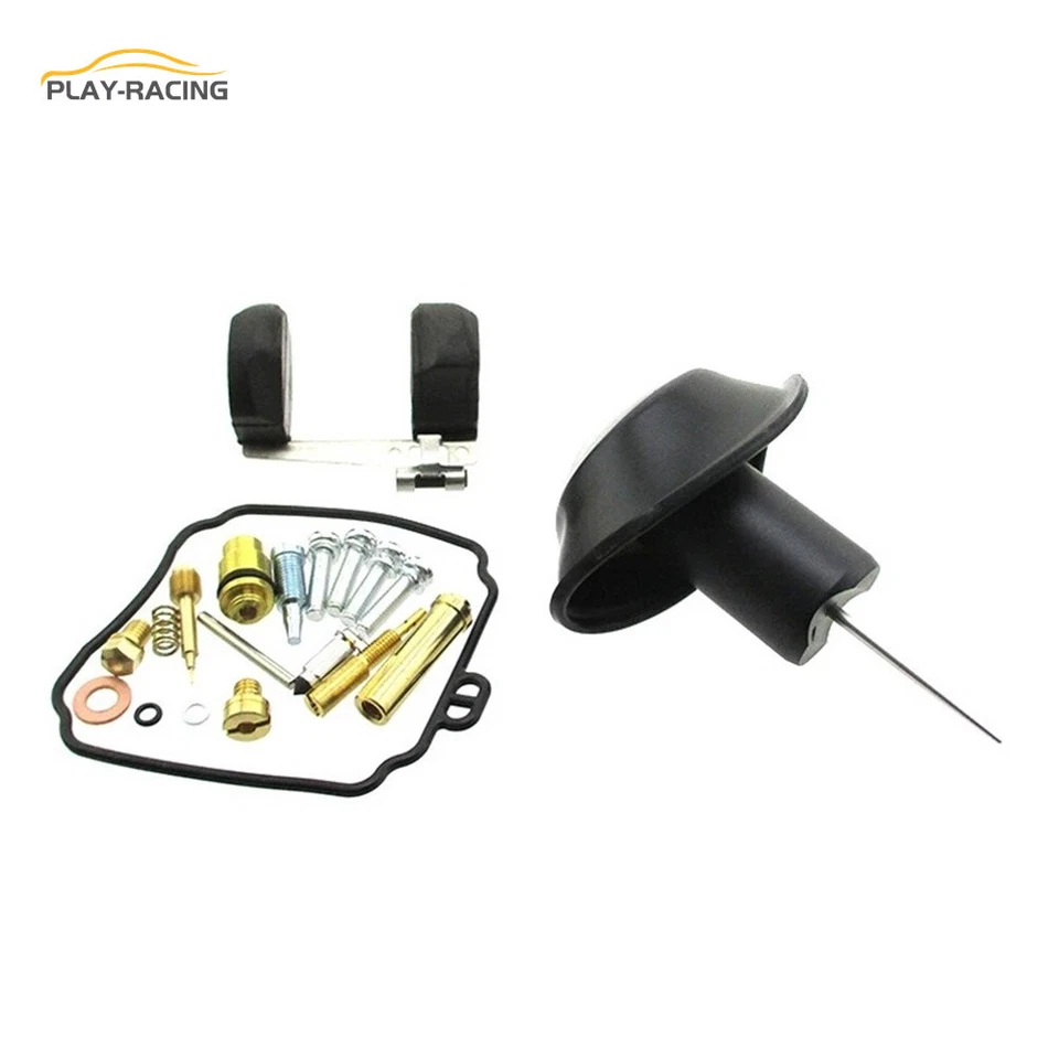 2x Para Yamaha XVS650 V Star 650 Kit Reparación Carburador Émbolo Flotador Diafragma 1998-16 Foto 3 de 4