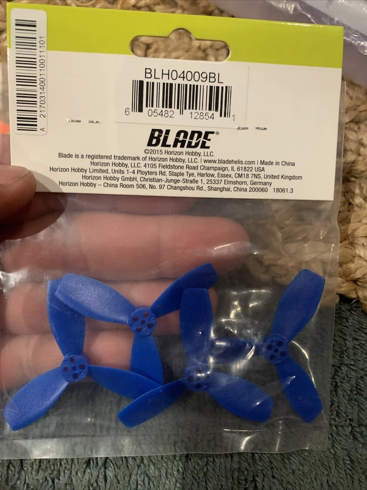 Blade 2" FPV Propellers Blue (4) Torrent 110 - Image 4 of 4