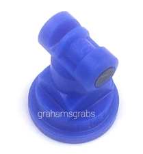 (4) TT11003-VP TURBO TEEJET FLAT SPRAY TIP 110° BLUE REDUCED DRIFT 15-90 PSI