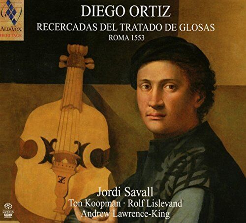 SAVALL KOOPMAN - RECERCADAS DEL TRATADO DE GLOSAS. . - New CD ALBUM - K600z