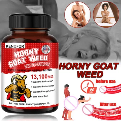 KENOFOR Epimedium Kapseln Hochdosiertes Epimedium Libido Langanhaltend 60 Kapseln