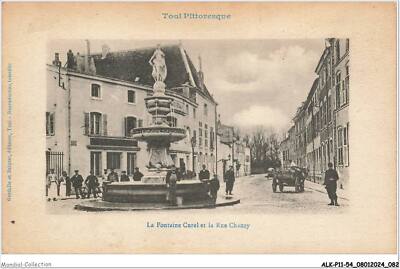 ALKP11-1042-54 - TOUL - Die Fontaine Curel Und Die Rue Chanzy