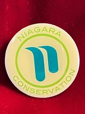 Niagara Conservation Manufacturer Water Energy Products Promo Advertising Pin