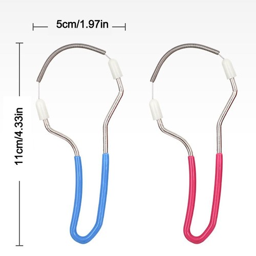 Spring Threading Lips Hair Removal Device for Cheeks Eyebrow Lips - Picture 2 of 14