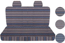 Aztec Seat Covers Fits 1992-1996 Ford F150 Truck Front Bench With Headrests