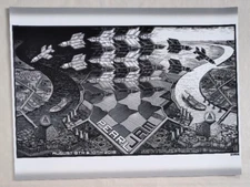 Pearl Jam Seattle 2018 EMEK poster mint Home Shows screen print MC Escher