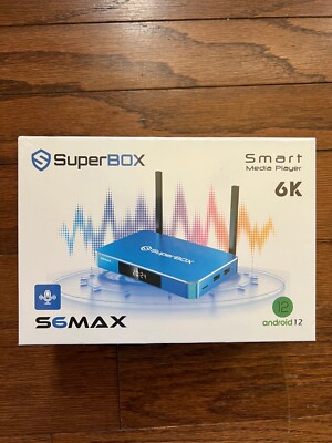 NEW 2025 Model-SuperBox S6 Max, 6K UltraHD, BlueTooth Voice Command fast ship