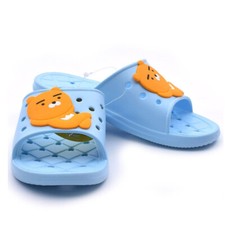 Kakao Friends RYAN Slippers Bathroom Slippers Bath Slippers Summer Shoes Blue