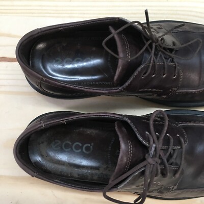 Ecco Shoes Mens 43 Berlin Dress Apron Toe Oxford 49784 Brown  display picture 1