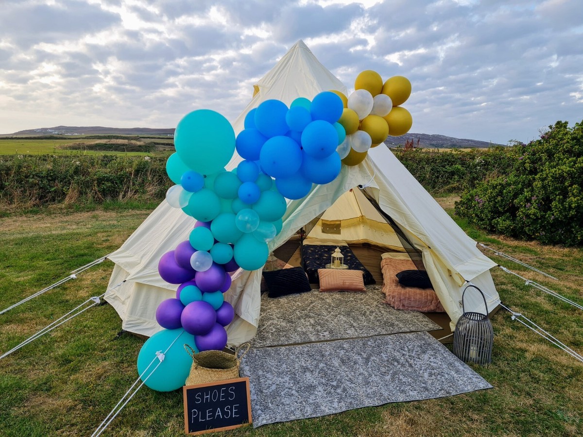 Bell Tent Hire Backyard Glamping Parties Kids Party Tent Hire