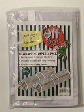Elf Stor, Wrapping Paper, Gift Wrap Paper Storage Bag, 2-Pack, NEW