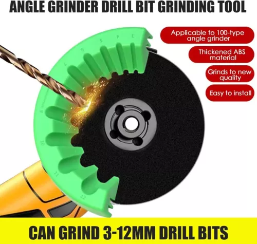 Multi-Function Drill Grinder, Drill Bit Sharpener, Power Drill Bit Grinding - Picture 3 of 24
