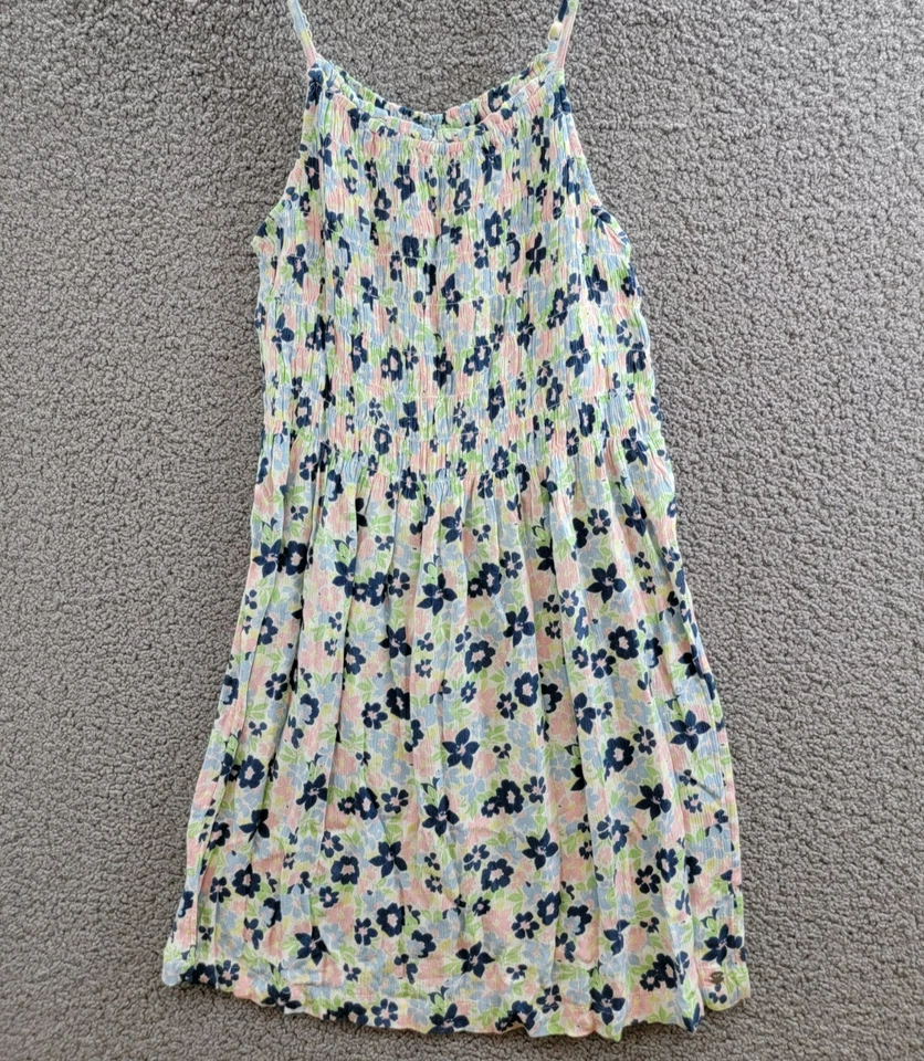 Vestido Roxy Look At Me Now Estampado Floral Niñas Grandes L (12) Pullover Multi Calado Foto 2 de 4