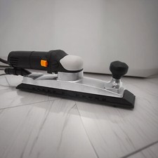 NEW Electric Orbital Long Bed Sander 70mmx 400mm 5mm Orbit Flat Sanding Machine