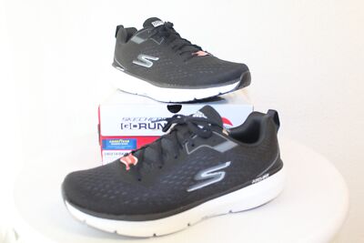 Skechers Go Run Pure Herren Laufschuhe Schwarz/Weiß Größe 47 Neu