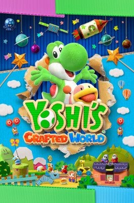 Yoshi's Crafted World Nintendo Swich Premium POSTER MADE IN USA