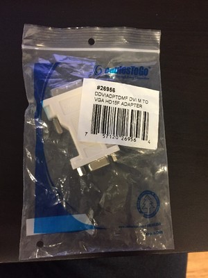 NEW Cables to Go DVI-M to VGA Adapter 26956