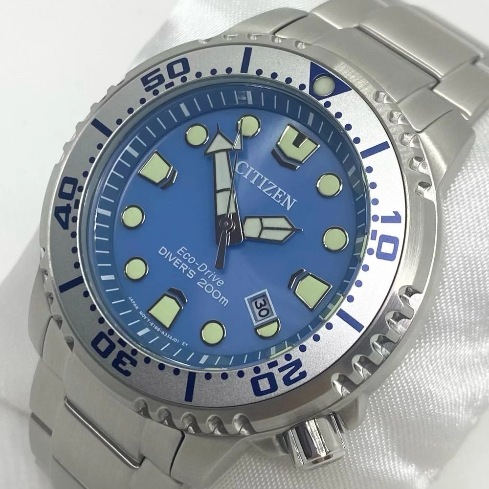 Citizen Promaster BN0165-55L Cal.E168 Divers 200m Date Box Solar