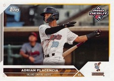 2023 TOPPS PRO DEBUT (#PD-126) - ADRIAN PLACENCIA