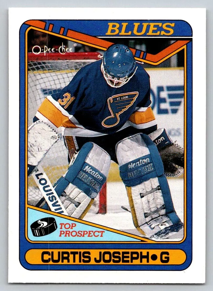 Curtis Joseph trading card