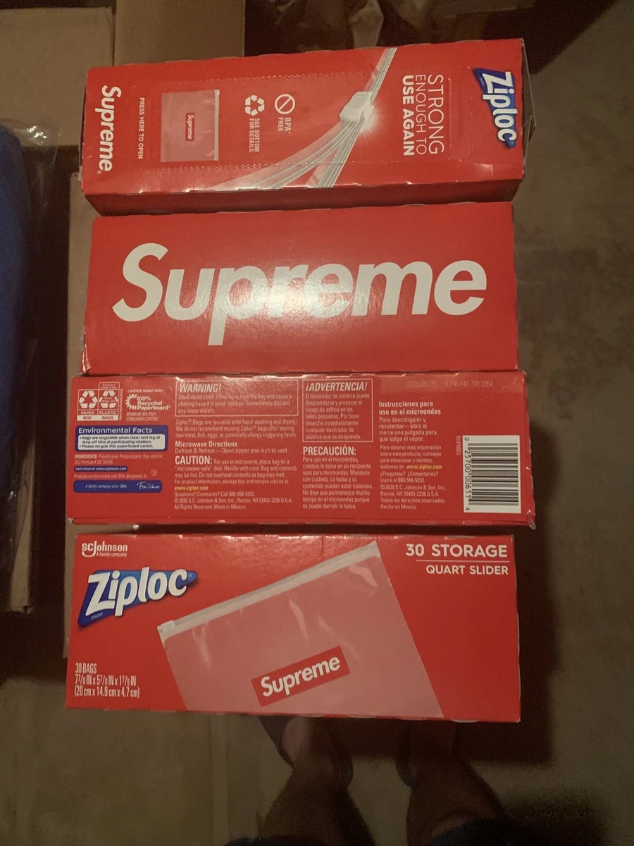 bolsa ziploc supreme