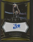 Rayah Marshall GOLD AUTO  /10 2025 Panini WNBA Select Signatures Prizm RC Sun