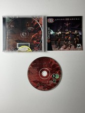 Quake III 3 Arena (Sega Dreamcast, 2000) Complete CIB - Tested!