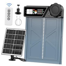 Large Size Automatic Chicken Coop Door Solar - Powered Auto Chicken Door