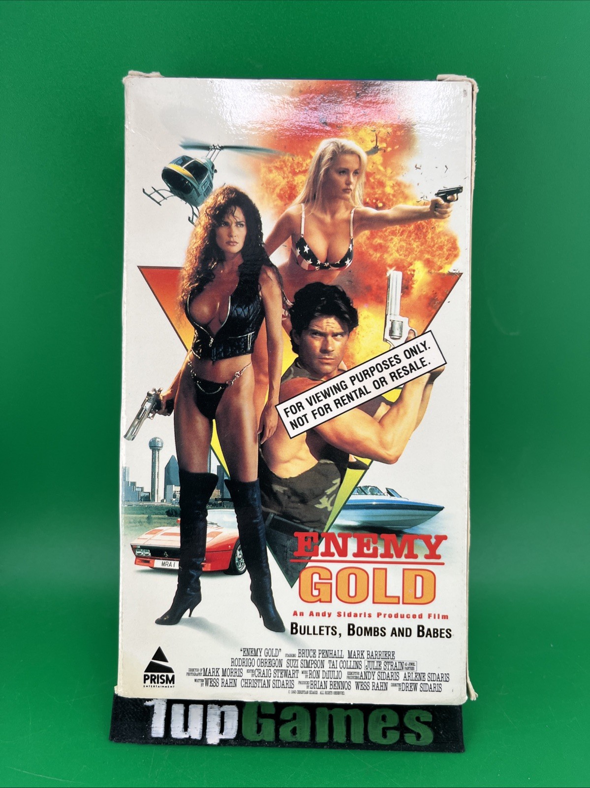 Enemy Gold VHS 1994