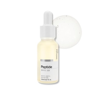 The Potions Peptides Serum for Face - Collagen-Boosting, Hydrating & Firming