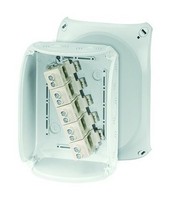 Hensel Klemmenkasten 16Qmm 5Fach Kunststoff 210X155X92Mm Aufputz 10... KF1616G
