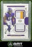 Dallas Turner RC 2024 Panini National Treasures 5/35 Rookie Dual Patch Gold