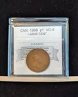 Photo of a 1908 Canada Large Cent from an eBay sale